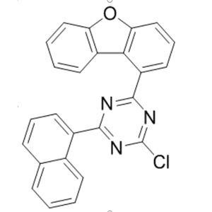 2-氯-4-（1-二苯并呋喃基）-6-（1-萘）-1,3,5-三嗪2417986-80-0