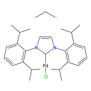 aladdin 阿拉丁 A119021 烯丙基氯化[1,3-雙(2,6-二異丙基苯)咪唑-2-基]鈀 478980-03-9 98%