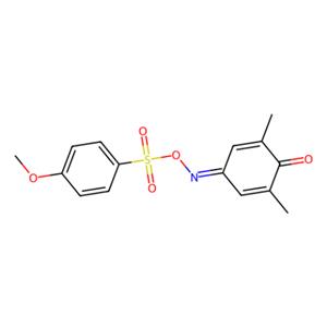 aladdin 阿拉丁 L287369 4-[O-[(4-甲氧基苯基)磺酰基]肟] -2,6-二甲基-2,5-環(huán)己二烯-1,4-二酮 321695-57-2 96%