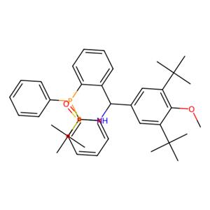 aladdin 阿拉丁 S282267 [S（R）]-N-[（R）-[3,5-雙（1,1-二甲基乙基）-4-甲氧基苯基] [2-（二苯基膦基）苯基]甲基]-2-甲基-2-丙烷亞磺酰胺 1616688-64-2 95%