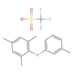 aladdin 阿拉丁 M404674 (3-甲苯基)(2,4,6-三甲基苯基)碘鎓三氟甲磺酸鹽 197245-87-7 98%