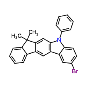 2-溴-5,7-二氫-7,7-二甲基-5-苯基茚并[2,1-b]咔唑