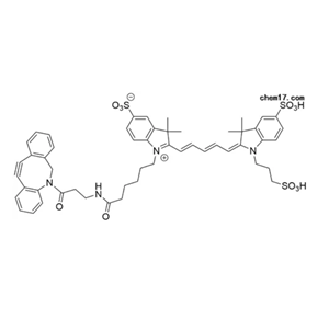 2182601-72-3，花青素Cy5-二苯并環(huán)辛炔，Cy5 DBCO