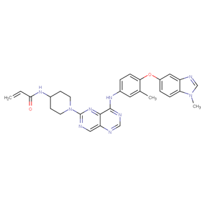 BLU-451(LNG451)；宗爾替尼