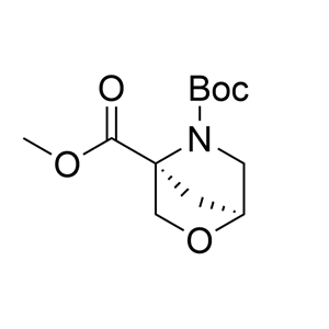 2643373-99-1，(1S,4S)-5-tert-butoxycarbonyl-2-oxa-5-azabicyclo[2.2.1]heptane-4-carboxylic acid methyl ester