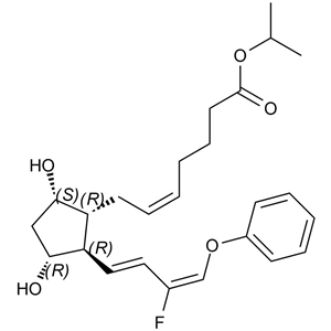 他氟前列腺素單氟雜質(zhì)13；(Z)-7-[(1R,2R,3R,5S)-2-[(1E，3E)-3-氟-4-苯氧基-1-丁二烯基]-3,5-二羥基環(huán)戊基]-5-庚烯酸異丙酯