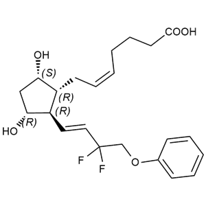 他氟前列腺素羧酸雜質(zhì)；(Z)-7-[(1R,2R,3R,5S)-2-[(1E)-3,3-二氟-4-苯氧基-1-丁烯基]-3,5-二羥基環(huán)戊基]-5-庚烯酸