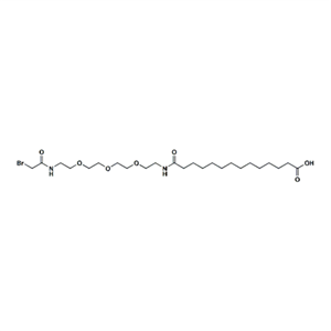 溴乙酰胺-PEG3-酰胺-C12-羧酸