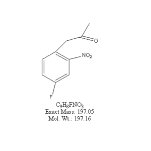 1-(4-fluoro-2-nitrophenyl)propan-2-one