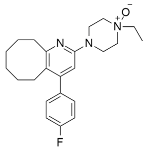 布南色林N-氧化雜質(zhì)；1-乙基-4-（4-（4-氟苯基）-5，6，7，8，9，10-六氫環(huán)辛烷并[b]吡啶-2-基）哌嗪-1-氧化物