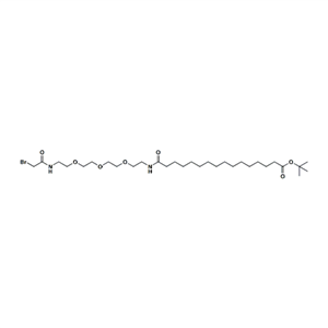 溴乙酰胺-PEG3-酰胺-C14-叔丁酯