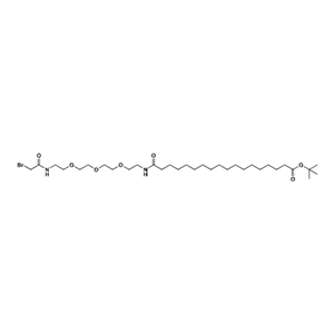 溴乙酰胺-PEG3-酰胺-C16-叔丁酯