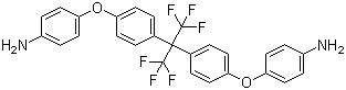 CAS 登錄號(hào)：69563-88-8, 2,2-雙[4-(4-氨基苯氧基)苯基]-1,1,1,3,3,3-六氟丙烷