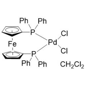 1,1'-雙(二苯膦基)二茂鐵二氯化鈀(II)二氯甲烷復(fù)合物（Pd(dppf)Cl2 CH2Cl2）