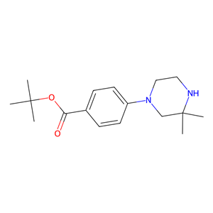 C17H26N2O2_4-(3,3-二甲基哌嗪-1-基)苯甲酸叔丁酯
