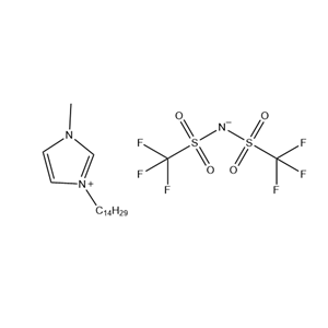 1-十四烷基-3-甲基咪唑雙（三氟甲烷磺酰）亞胺鹽