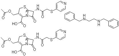 CAS 登錄號：97468-37-6, 芐星頭孢匹林