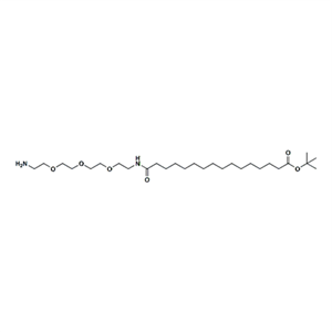 氨基-PEG3-酰胺-C14-叔丁酯