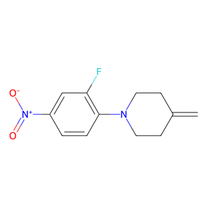 1-(2-氟-4-硝基苯基)-4-亞甲基哌啶