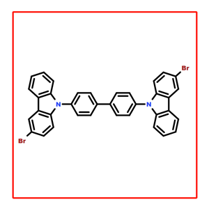 4,4'-雙(3-溴-9H-咔唑-9-基)聯(lián)苯；848086-93-1