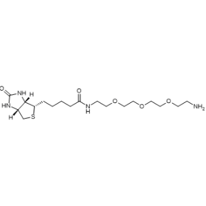 Biotin-PEG3-CH2CH2NH2