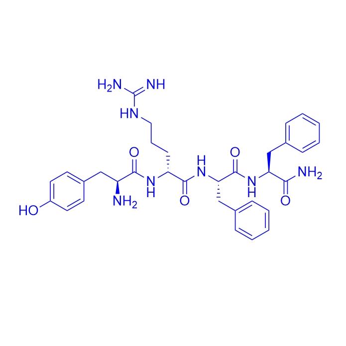 L-Phenylalaninamide,L-tyrosyl-D-arginyl-L-phenylalanyl- (9CI) 171807-58-2.png