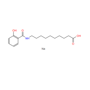 10-(2-羥基苯甲酰胺基)癸酸鈉、SNAD