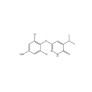 6-(4-氨基-2,6-二氯苯氧基)-4-異丙基噠嗪-3(2H)-酮 920509-28-0