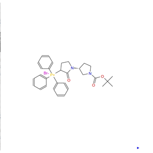 ((3'R)-1'-(叔丁氧羰基)-2-氧代-[1,3'-聯(lián)吡咯烷]-3-基)三苯基溴化鏻