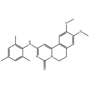 9 ,10-二甲氧基-2-(2,4,6-三甲基苯胺基)-6,7-嘧啶[6,1-A]異喹啉-4-酮