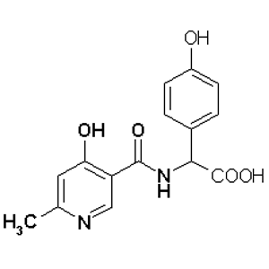 D-α-（6-甲基-4-羥基煙酰胺）-p-羥基苯基乙酸