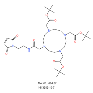 Maleimido-mono-amide-DOTA-tris (t-Bu ester)