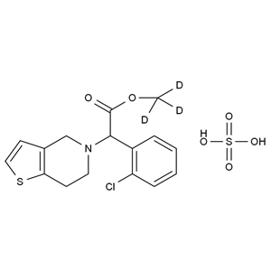 CATO_消旋-氯吡格雷-d3 硫酸鹽__97%