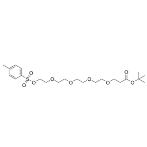 581065-94-3，Tos-PEG5-t-butyl ester，對甲苯磺酸酯-五聚乙二醇-丙酸叔丁酯