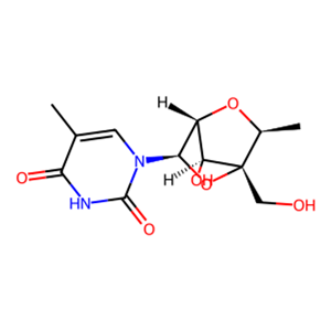 1-[(1R,3R,4R,6S,7S)-7-羥基-1-(羥基甲基)-6-甲基-2,5-二氧雜雙環(huán)[2.2.1]庚烷-3-基]-5-甲基-1,2,3,4-四氫嘧啶-2,4-二酮