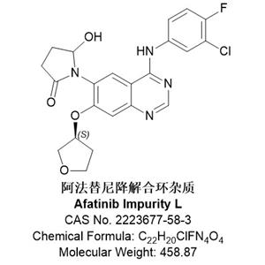 阿法替尼降解合環(huán)雜質(zhì)，2223677-58-3