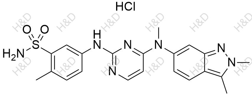 帕唑帕尼(鹽酸鹽)