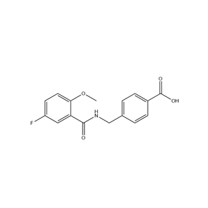 4-[[(5-氟-2-甲氧基苯甲?；?氨基]甲基]苯甲酸 1571888-11-3
