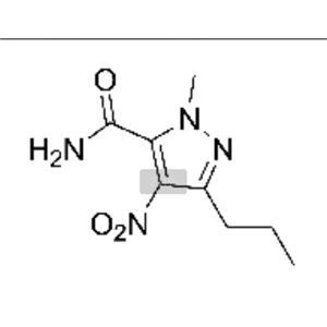 1-甲基-4-硝基-3-丙基-(1H)-吡唑-5-甲酰胺