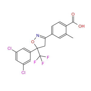 4-(5-(3,5-二氯苯基)-5-(三氟甲基)-4,5-二氫異噁唑-3-基)-2-甲基苯甲酸