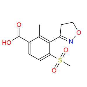 3-(4,5-二氫-3-異惡唑基)-2-甲基-4-(甲基磺酰基)苯甲酸