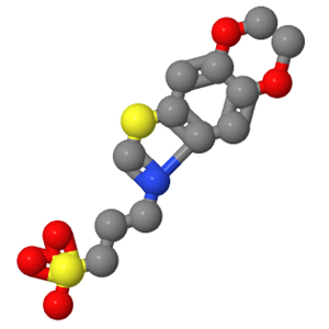 3-(5,6-dimethoxy-1,3-benzothiazol-3-yl-3-ium)propane-1-sulfonate；188999-66-8