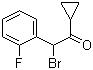 CAS 登錄號(hào)：204205-33-4, 2-溴-2-(2-氟苯基)-1-環(huán)丙基乙酮, 1-環(huán)丙基-2-溴-2-(2-氟苯基)乙酮