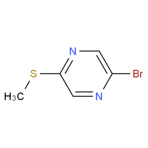 2-溴-5-甲硫基吡嗪
