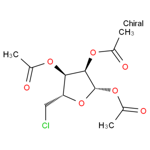 (2S,3R,4S,5S)-5-(氯甲基)-2,3,4-三乙酸酯-四氫呋喃