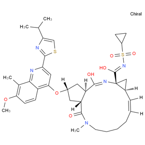 (2R,3aR,10Z,11aS,12aR,14aR)-N-(環(huán)丙基磺酰基)-2,3,3a,4,5,6,7,8,9,11a,12,13,14,14a-十四氫-2-[[7-甲氧基-8-甲基-2-[4-(1-甲基乙基)-2-噻唑基]-4-喹啉基]氧基]-5-甲基-4,14-二氧代環(huán)戊并[c]環(huán)丙并[g][1,6]二氮雜環(huán)十四烯-12a(1H)-甲酰