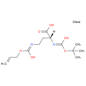 N-叔丁氧羰基-N'-叔丁氧羰基-D-2,4-二氨基丁酸二環(huán)己胺鹽