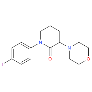 1-(4-碘苯基)-3-嗎啉基-5,6-二氫吡啶-2(1H)-