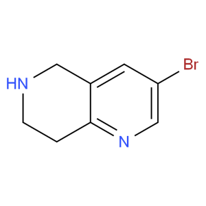 3-Bromo-5,6,7,8-tetrahydro-1,6-naphthyridine hydrochloride