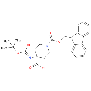 4-TERT-BUTOXYCARBONYLAMINO-PIPERIDINE-1,4-DICARBOXYLIC ACID MONO-(9H-FLUOREN-9-YLMETHYL) ESTER